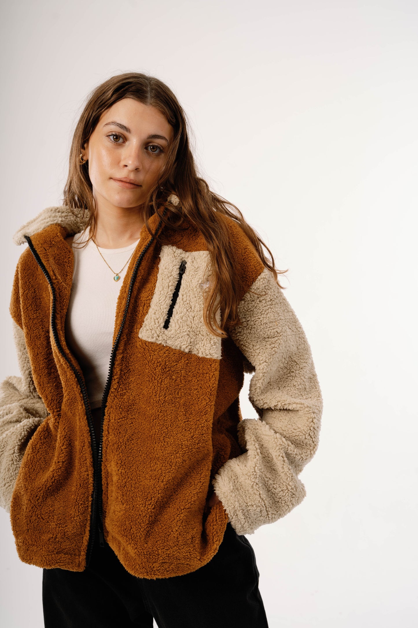"The Multiverse" Beige:Brown Jacket