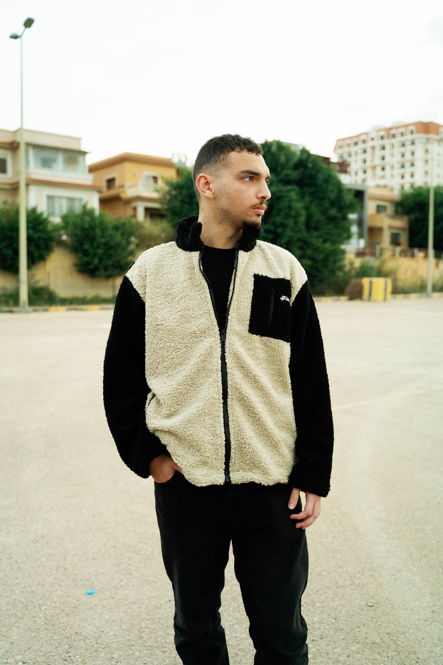 “The Multiverse” Beige:Black Jacket