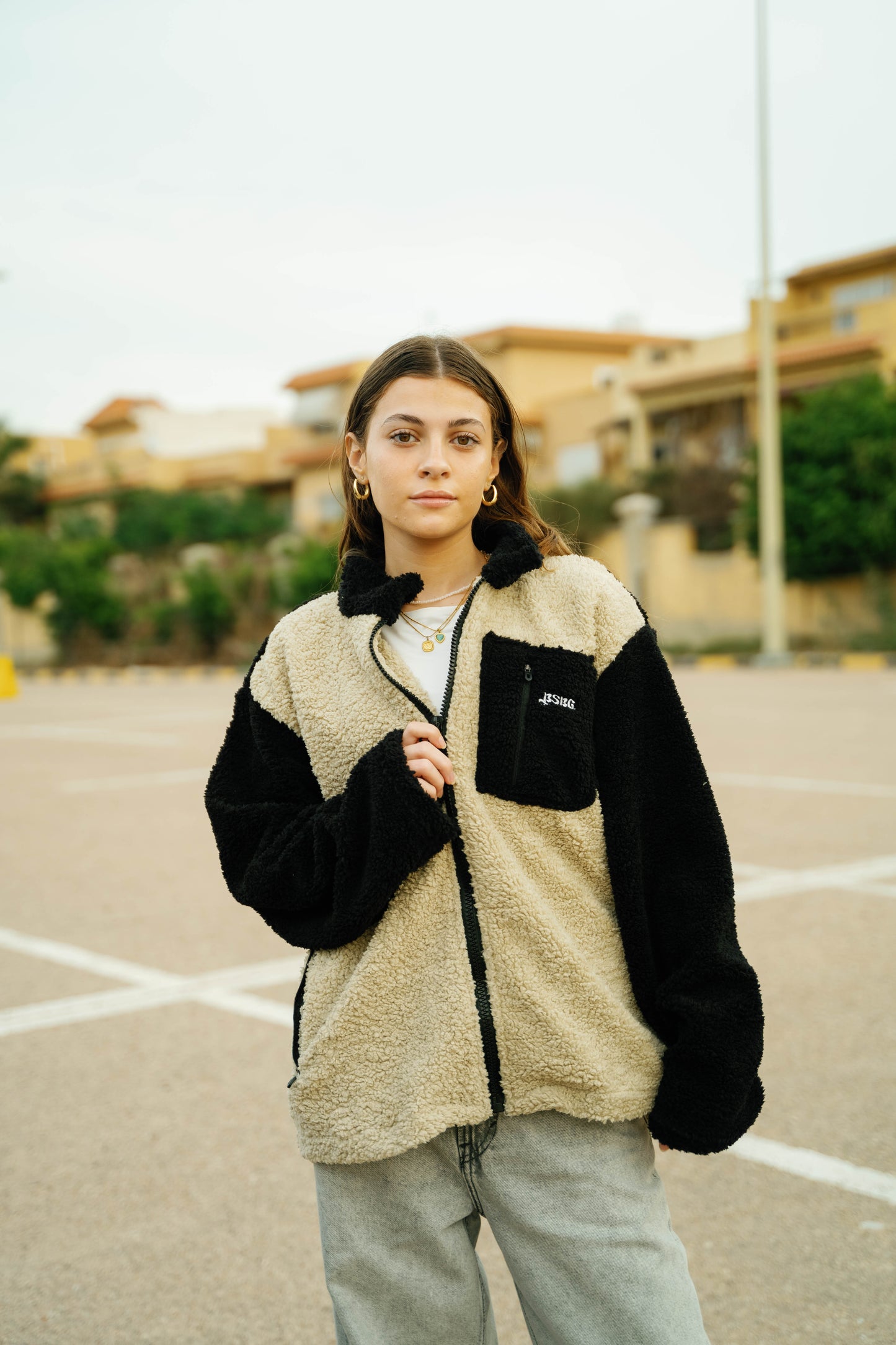 “The Multiverse” Beige:Black Jacket