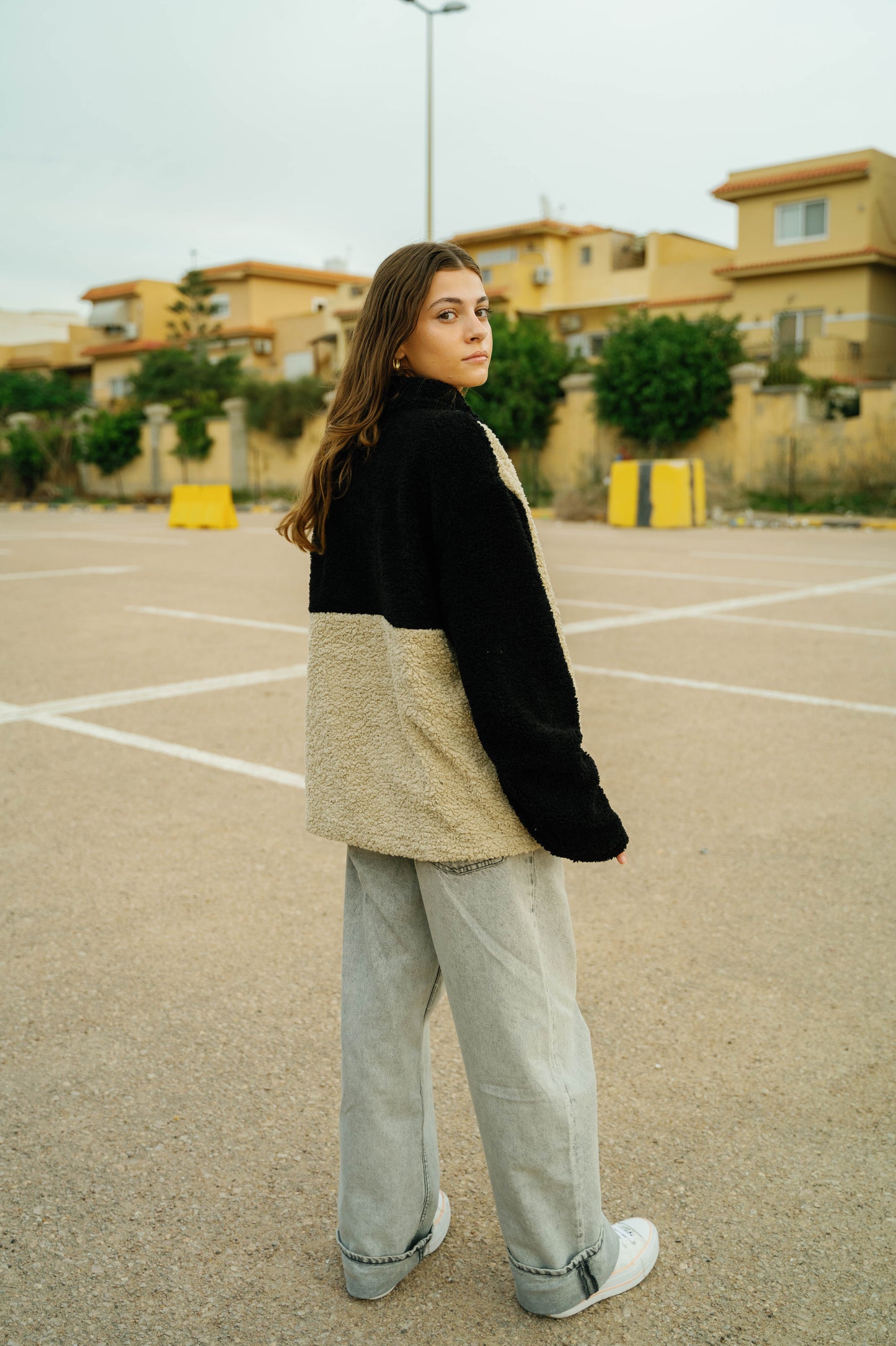 “The Multiverse” Beige:Black Jacket