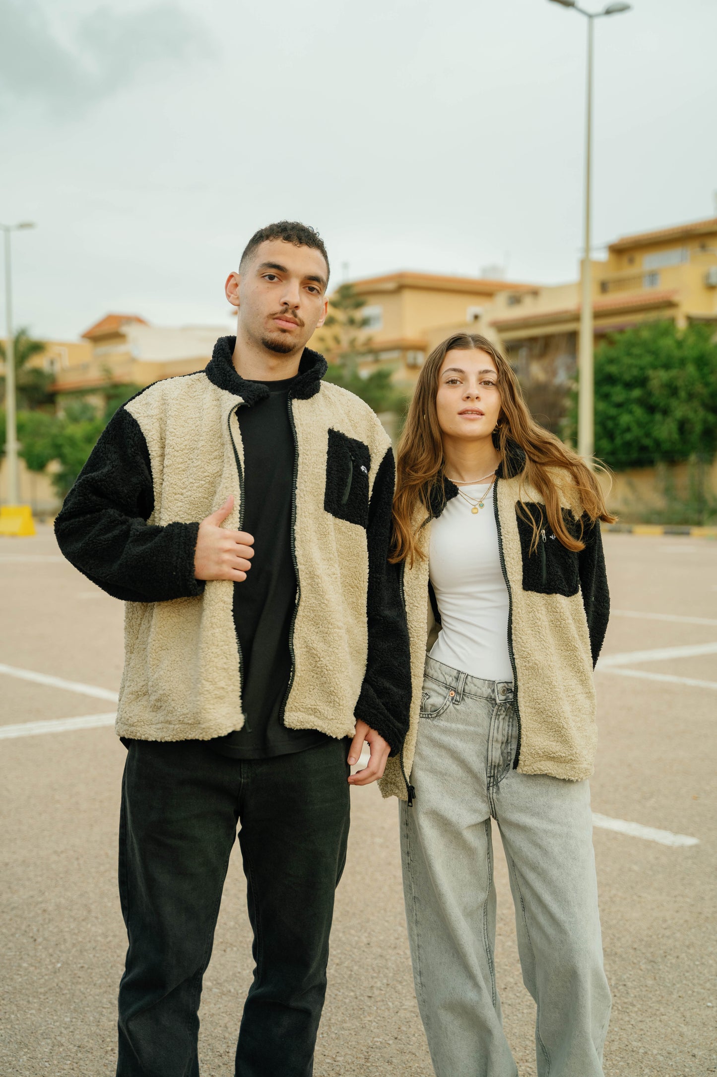 “The Multiverse” Beige:Black Jacket