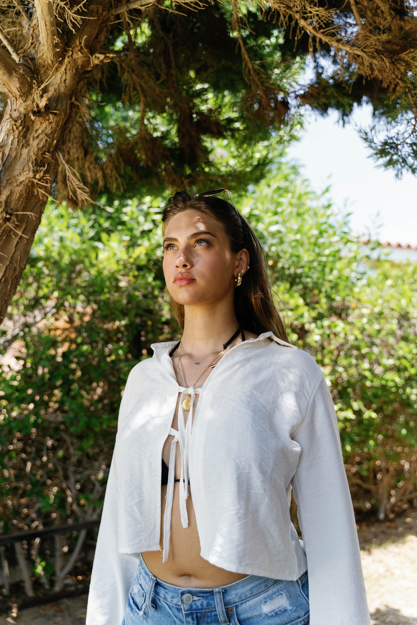 Linen "صَيْفِيّة" Blouse Shirt