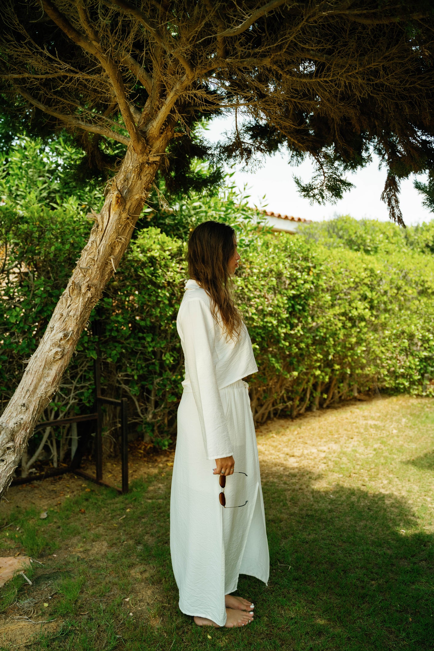 Linen "صَيْفِيّة" Skirt