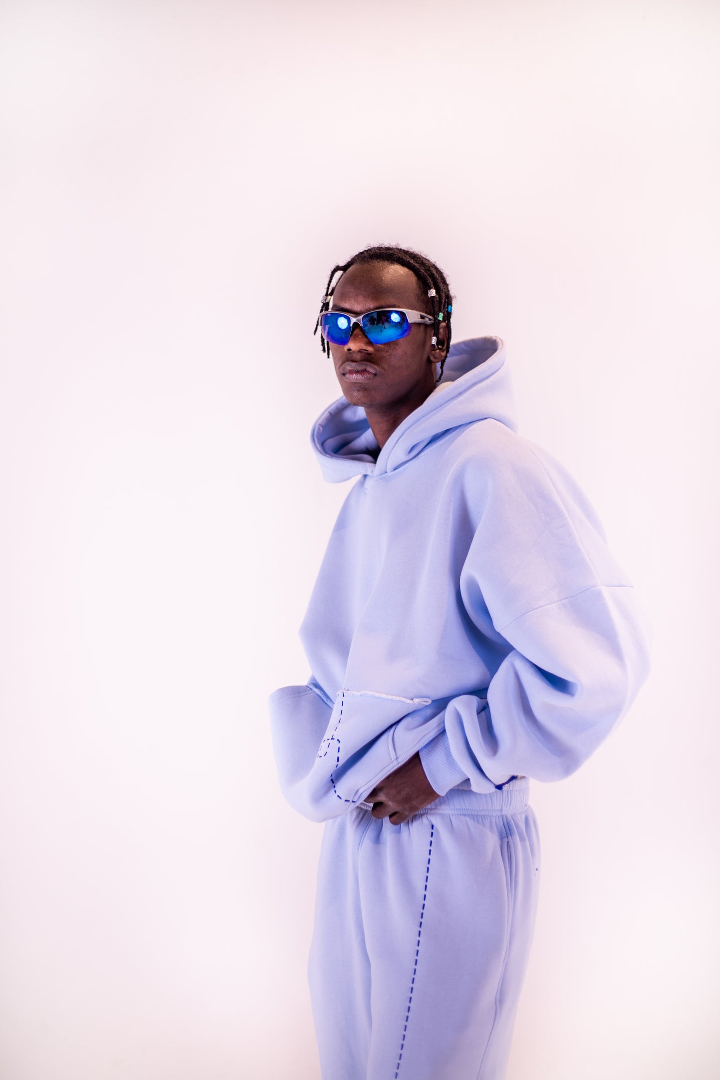 D1.0 Baby Blue Hoodie