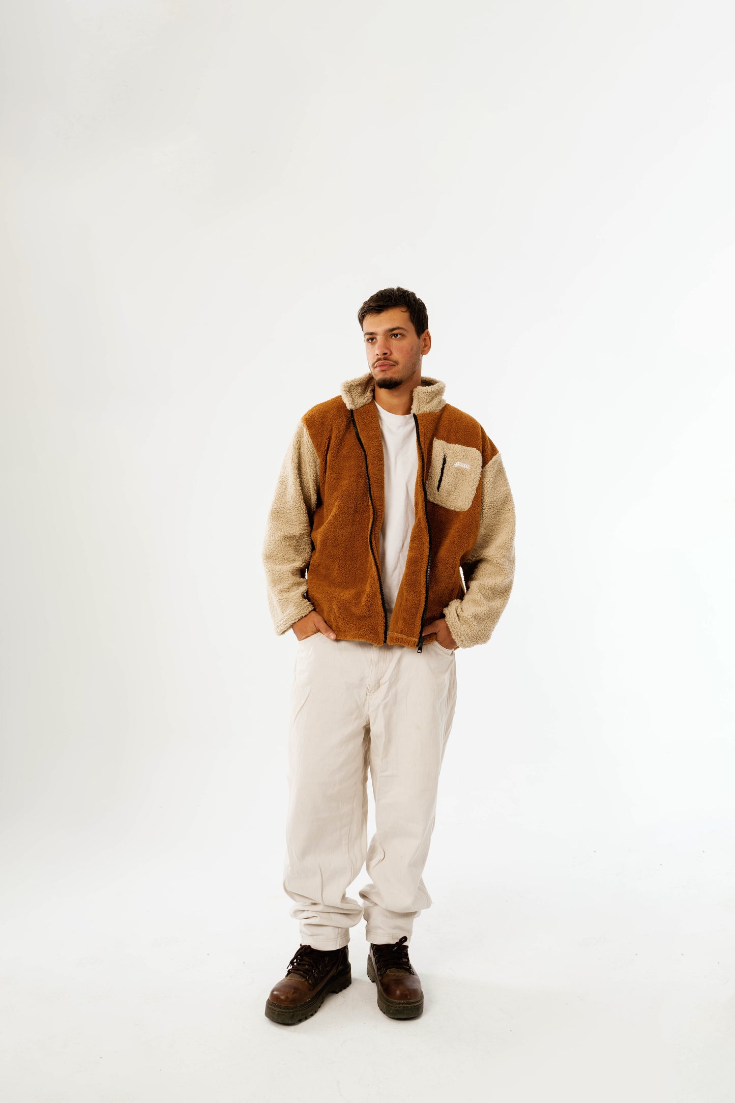 "The Multiverse" Beige:Brown Jacket