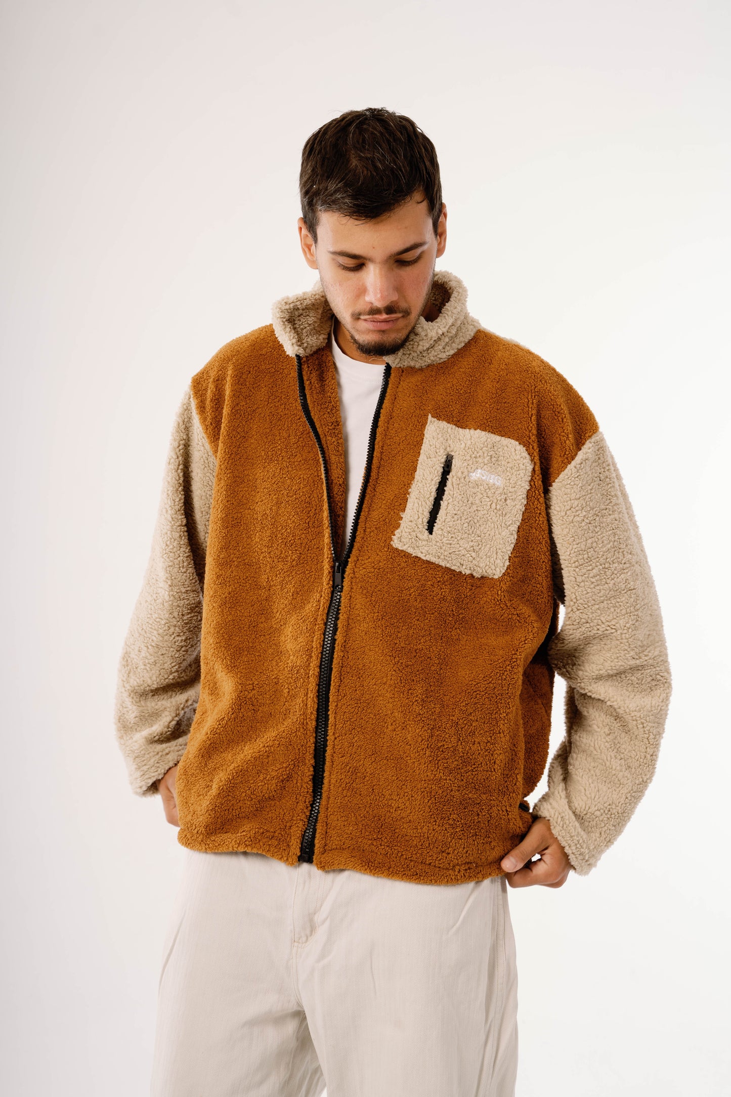 "The Multiverse" Beige:Brown Jacket